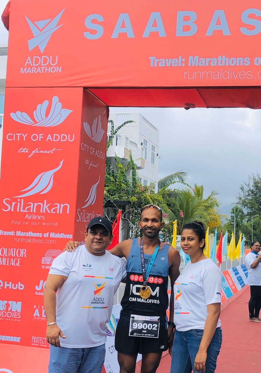 SriLankan Airlines, the award winning carrier, supported an international sports event &ndash; the Addu Marathon &ndash; on Gan Island
