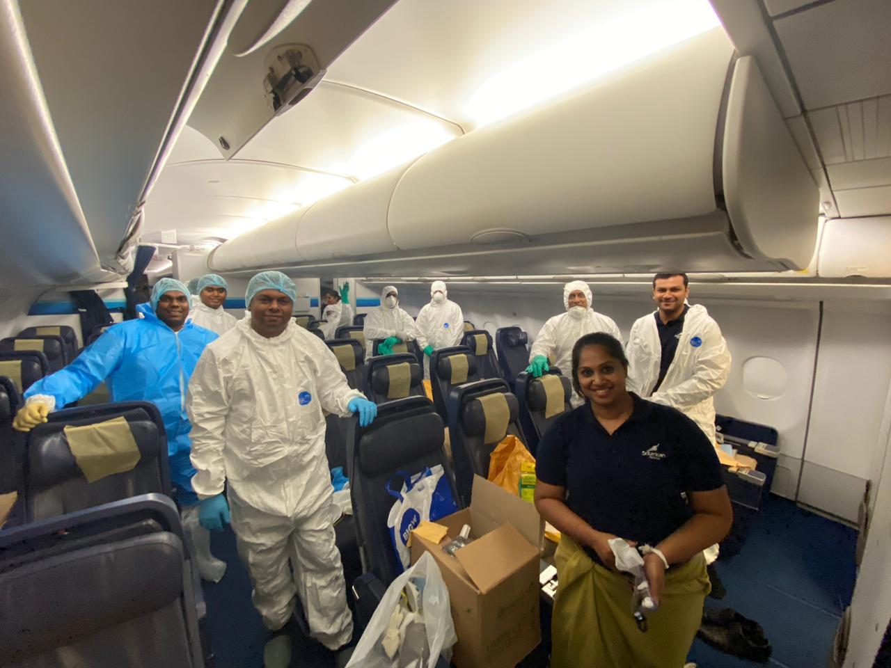 SriLankan Airlines Mercy flight to Wuhan